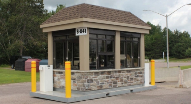 Access Control Parking Lot Booths